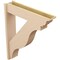 Ekena Millwork 7 1/2-in W x 34-in D x 40-in H Funston Trad Rough Cedar Woodgrain TimberThane Outlooker, Primed Tan OUTUR075X34X40FST04RCPR - alternate 5